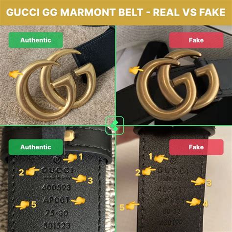 fake designer gucci belts|how to check gucci belt.